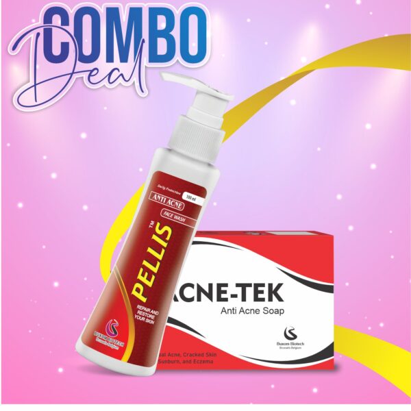 COMBO DEAL(PELLIS FACE WASH & ACNE TECH SOAP)