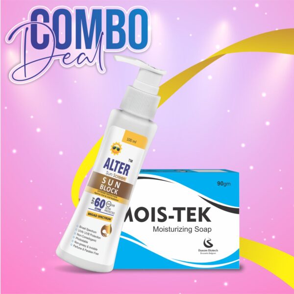 COMBO DEAL(ALTER SUN SCREEN & MOIS TECH SOAP)