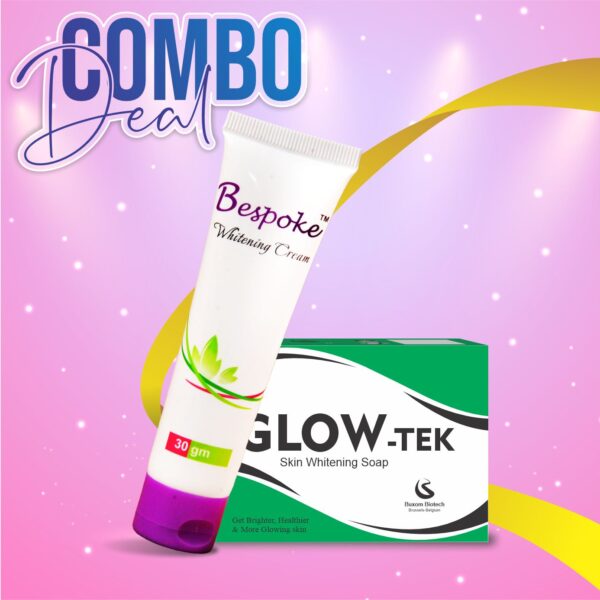 COMBO DEAL( BESPOKE CREAM & GLOW TECH SOAP)